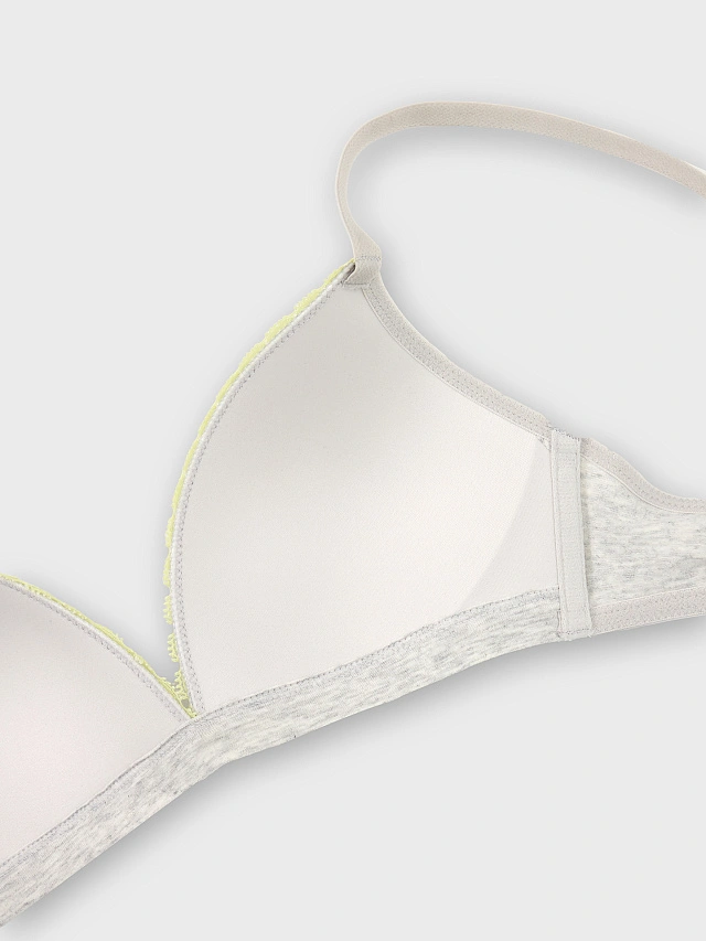 Бюстгальтер женский серый - 7