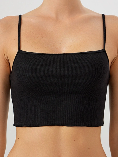 картинка Топ женский черный  от магазина стильной одежды Mark Formelle