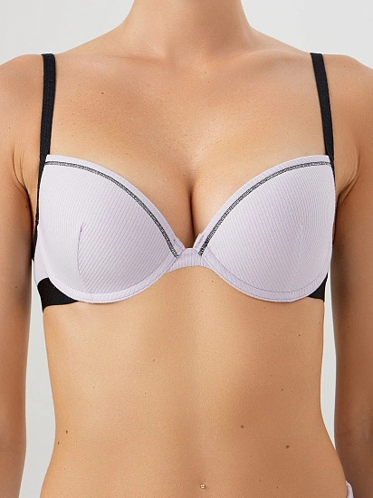 картинка Бюстгальтер t-shirt женский лиловый  от магазина стильной одежды Mark Formelle