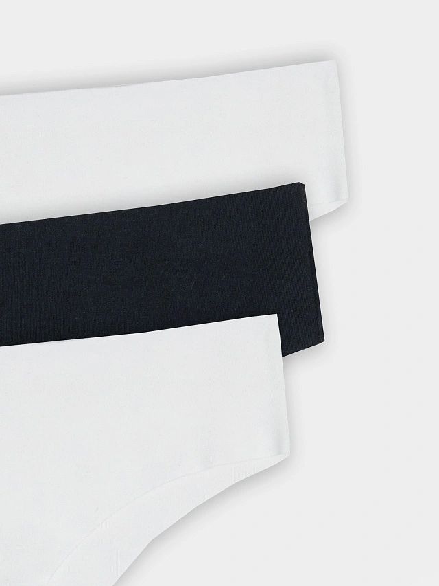 Трусы женские бесшовные в наборе, 3 шт - 10