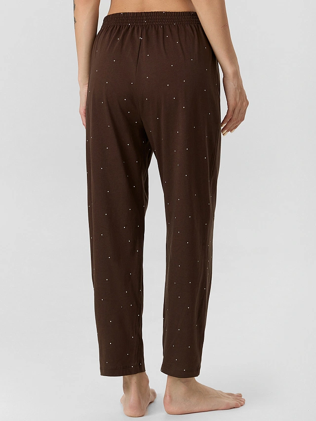 Комплект домашний женский коричневый - 8