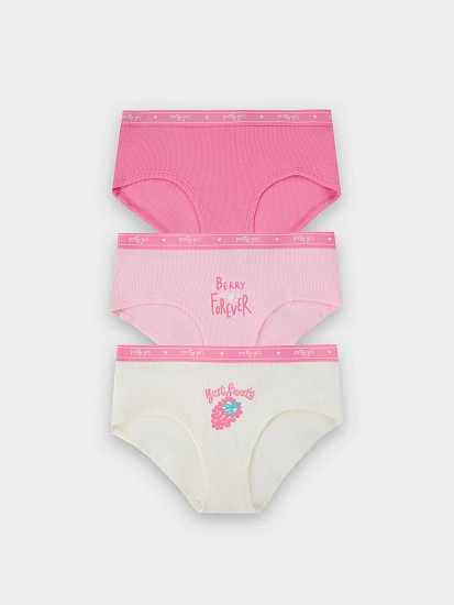 картинка ТРУСЫ ДЛЯ ДЕВОЧЕК (3ШТ.) от известного бренда одежды для девочек Mark Formelle