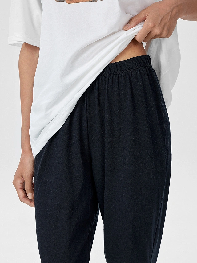 Комплект домашний: футболка и брюки с принтом - 15