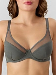 Бюстгальтер женский серый