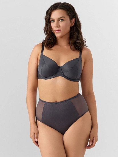 картинка Трусы макси женские серые от магазина стильной одежды Mark Formelle