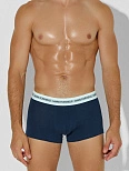 Трусы боксеры мужские синие
