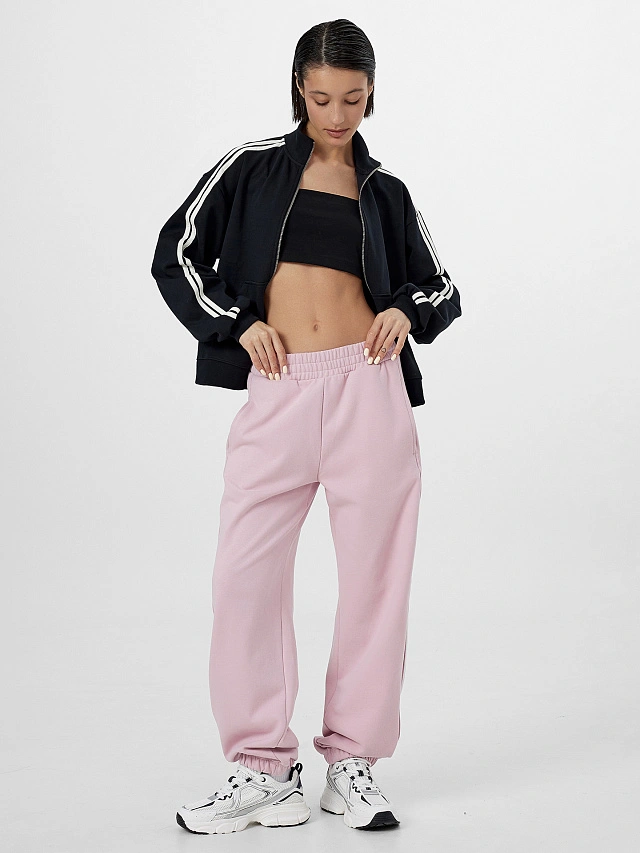 Брюки женские розовые - 4