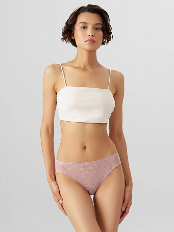 Трусы женские классические розовые