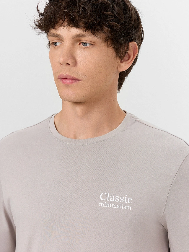 Комплект мужской домашний серый - 7