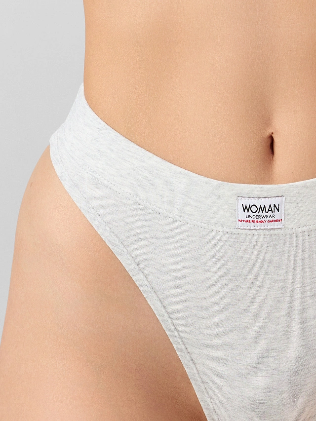 Трусы бразилиана женские в наборе, 3 шт - 4