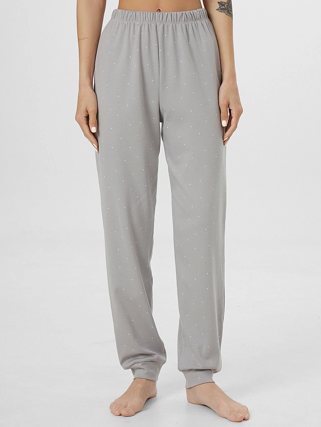 Комплект женский домашний серый с надписью "Take a break" - 6