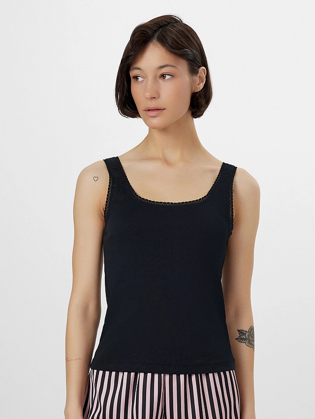 Комплект домашний женский черный - 4