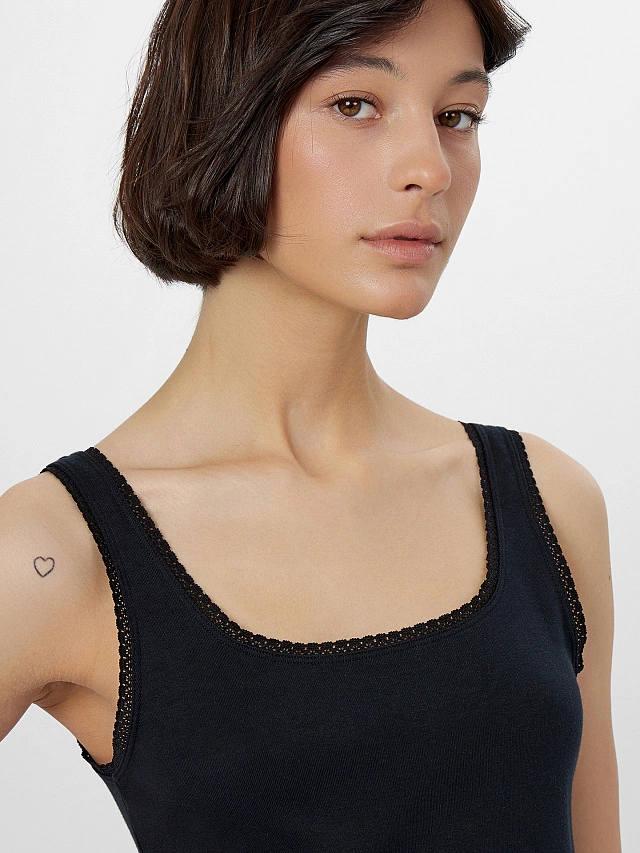 Комплект домашний женский черный - 8