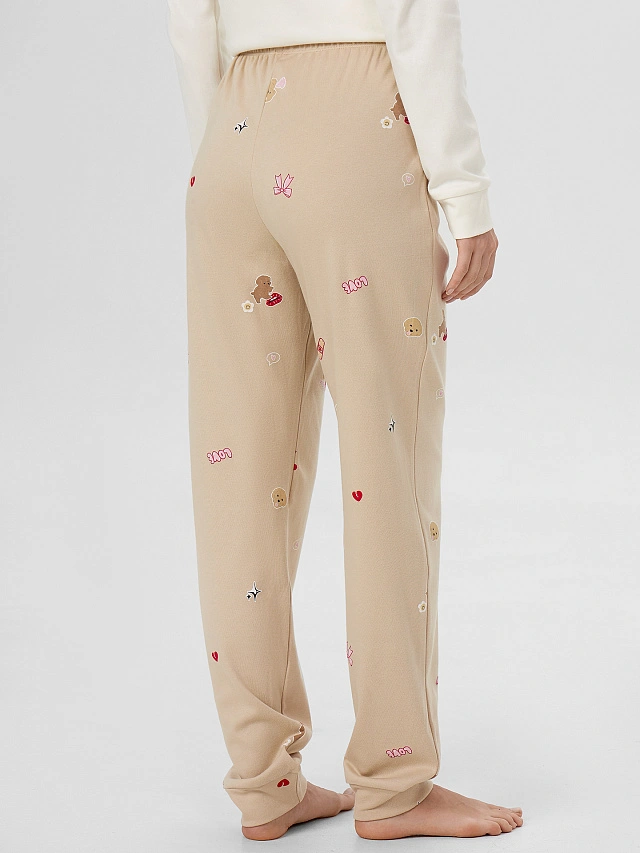 Комплект домашний женский с надписью "Sweet angel" - 7