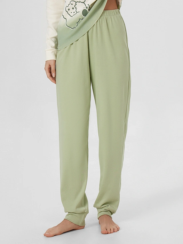 Комплект домашний женский молочный - 6