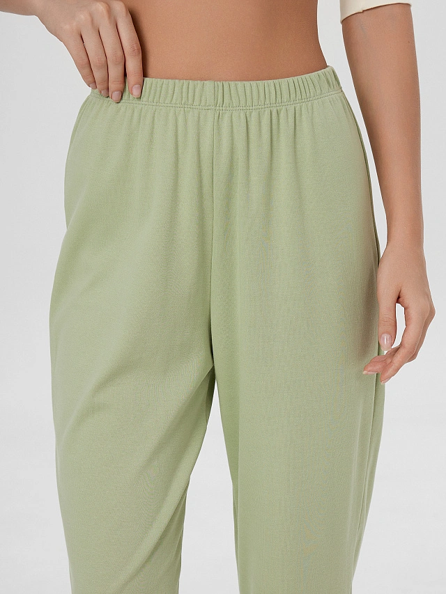 Комплект домашний женский молочный - 11