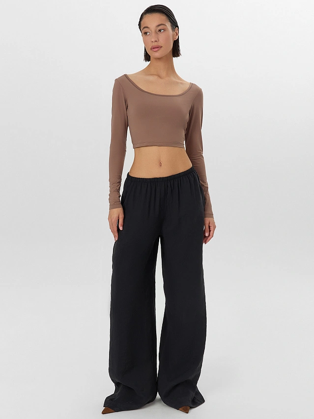 Брюки женские черные - 4