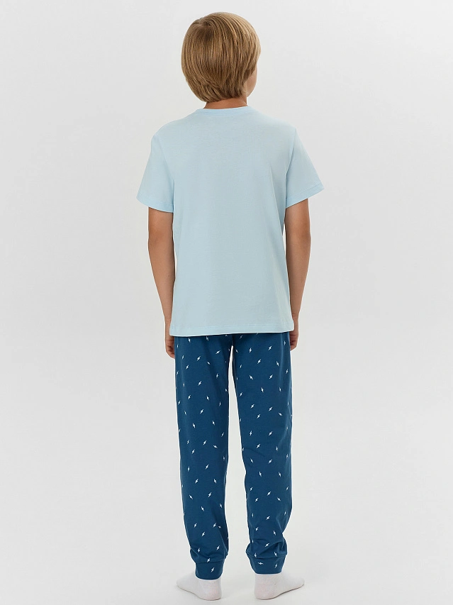 Комплект домашний для мальчиков с надписью "Lightning dash..." - 3