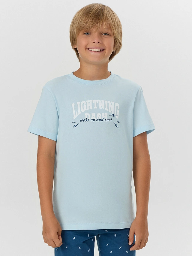 Комплект домашний для мальчиков с надписью "Lightning dash..." - 4