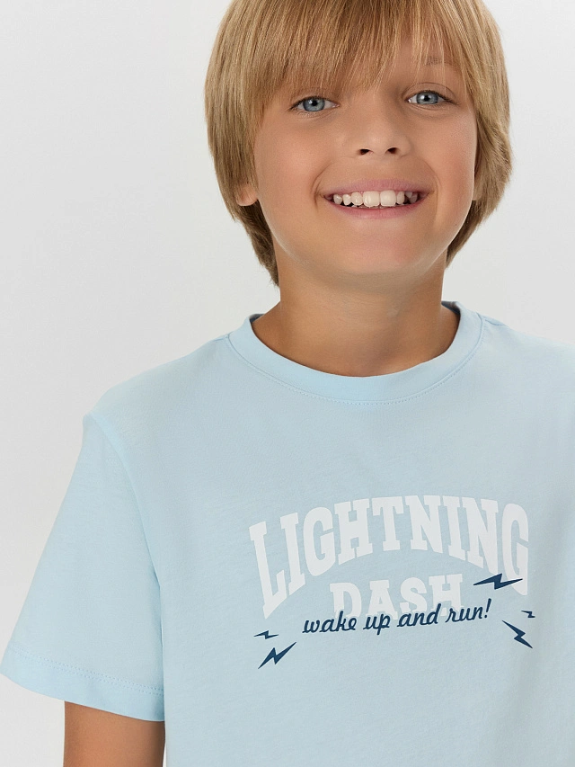 Комплект домашний для мальчиков с надписью "Lightning dash..." - 5