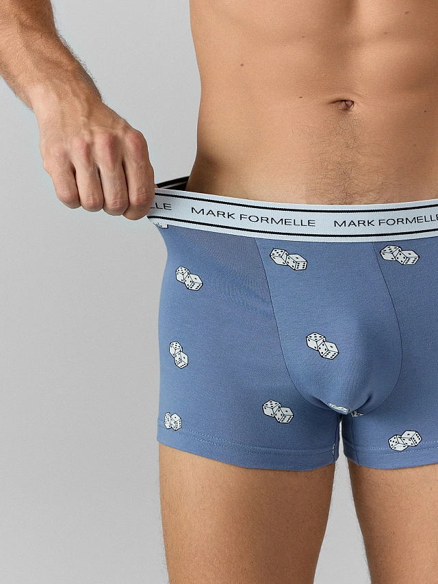 Трусы боксеры мужские в наборе, 2 шт - 7