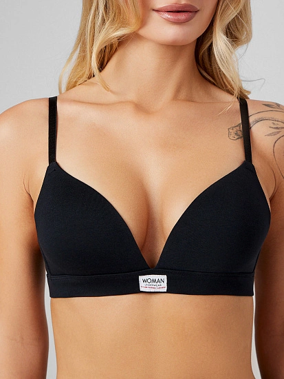 картинка Бюстгальтер женский черный от магазина стильной одежды Mark Formelle