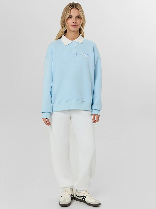 Брюки женские белые с печатью - 7