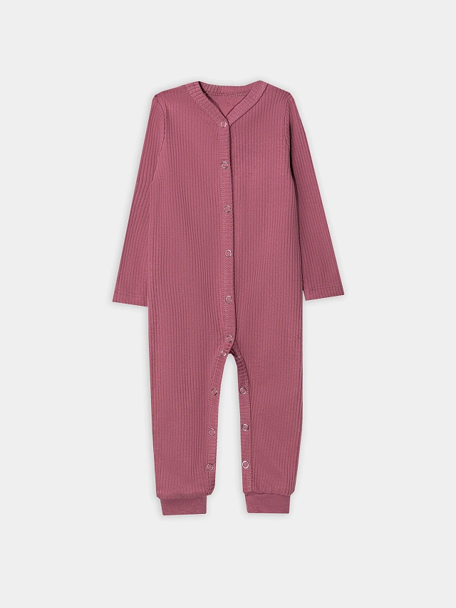 Комбинезон детский розовый - 3