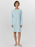 Сорочка ночная женская голубая