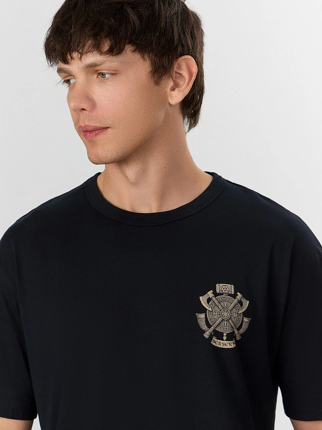 Комплект мужской домашний черный - 5