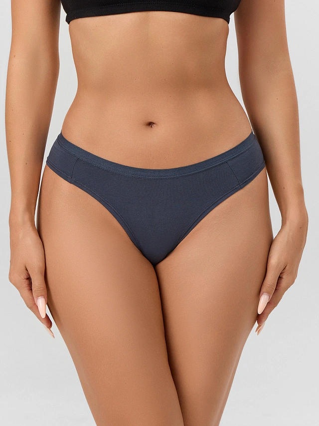 Трусы бразилиана женские в наборе, 3 шт - 3