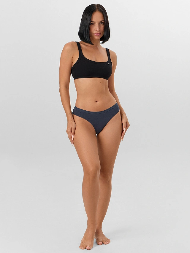 Трусы бразилиана женские в наборе, 3 шт - 7