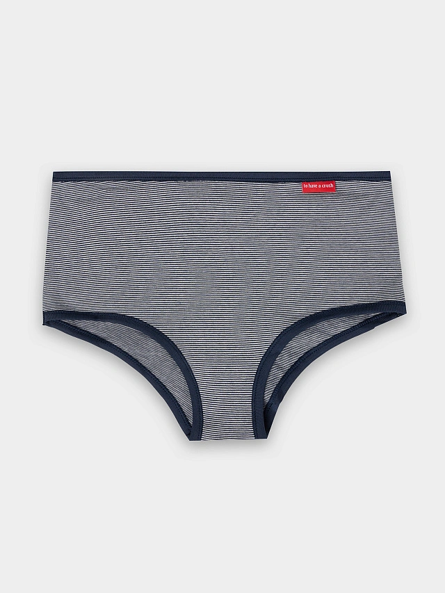 Трусы шорты женские в полоску - 9