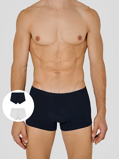 картинка Трусы боксеры мужские в наборе, 2 шт от магазина мужской одежды Mark Formelle