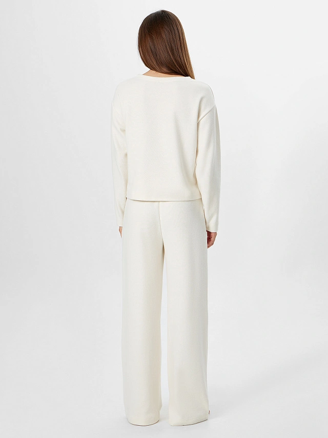 Комплект женский домашний белый - 3