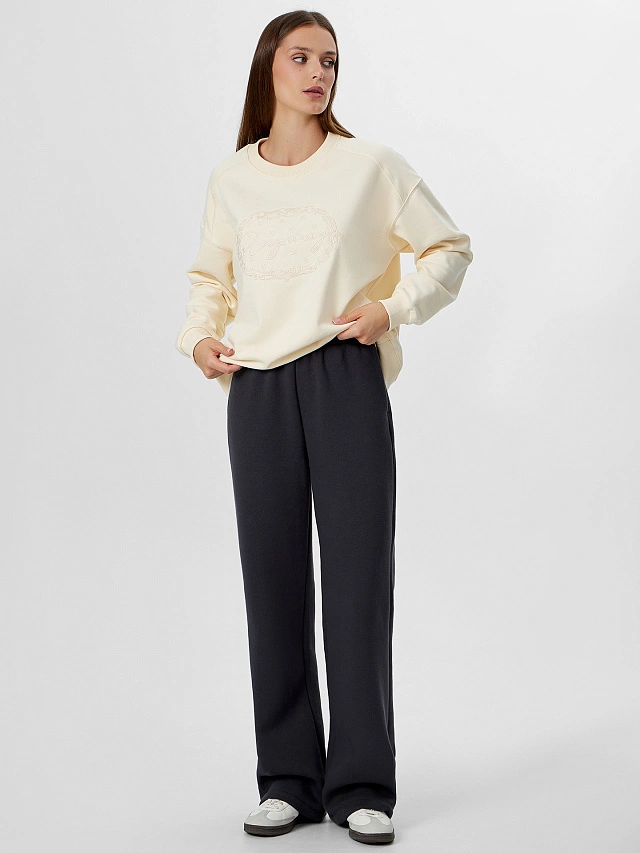 Брюки женские серые - 5