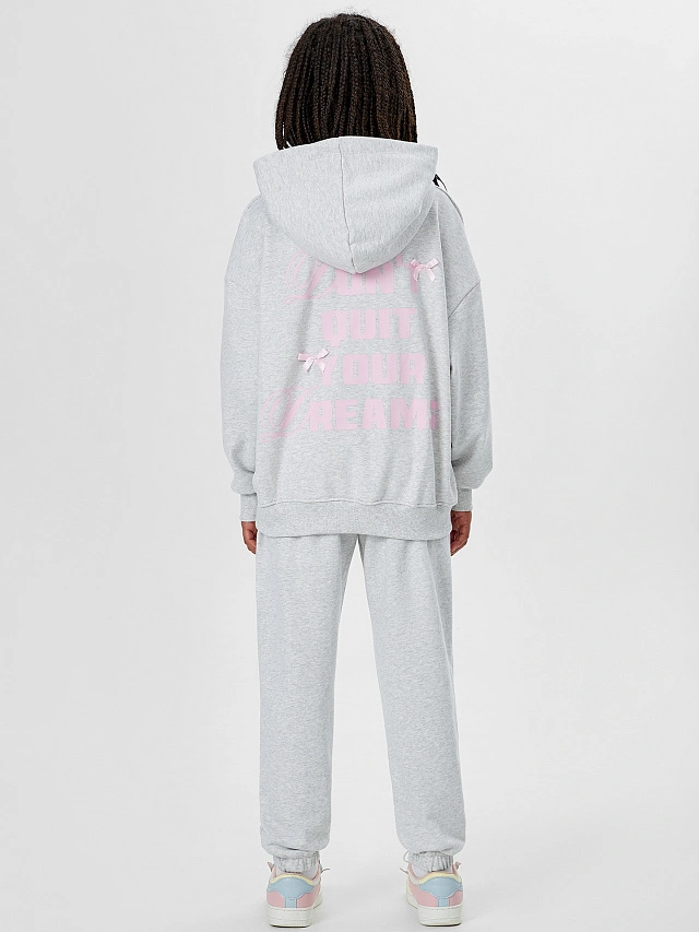 Комплект для девочек серый - 3