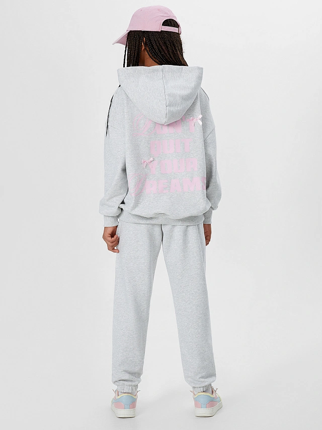 Комплект для девочек серый - 10