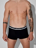 Трусы боксеры мужские черные