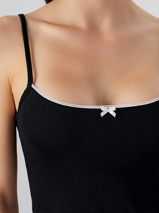 Топ женский черный - 4