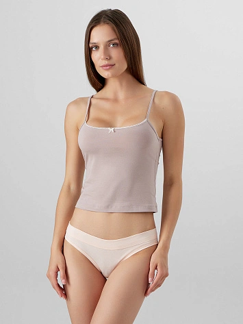 Топ женский бежевый