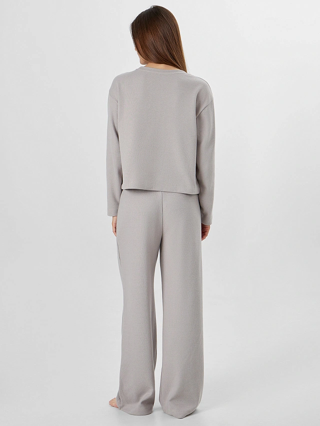 Комплект женский домашний серый - 5