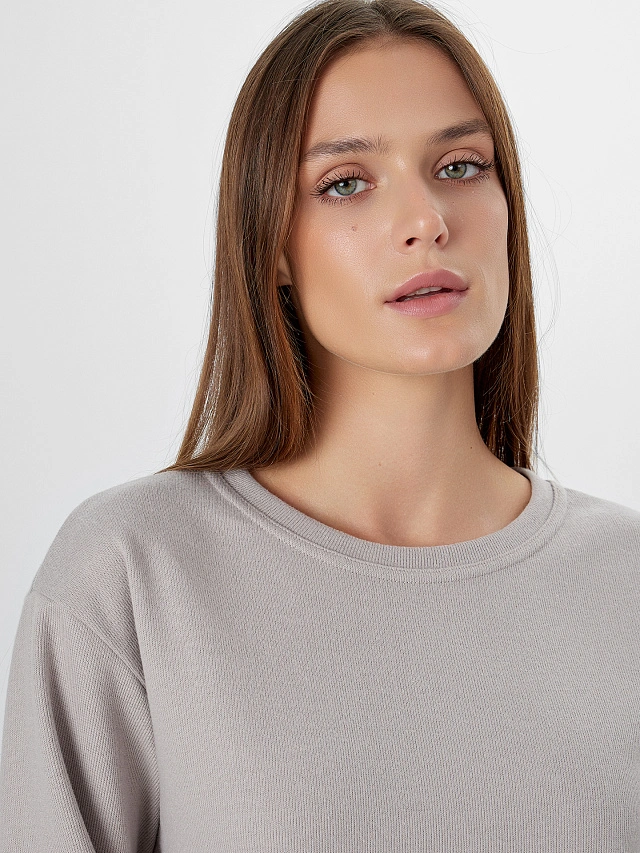 Комплект женский домашний серый - 7