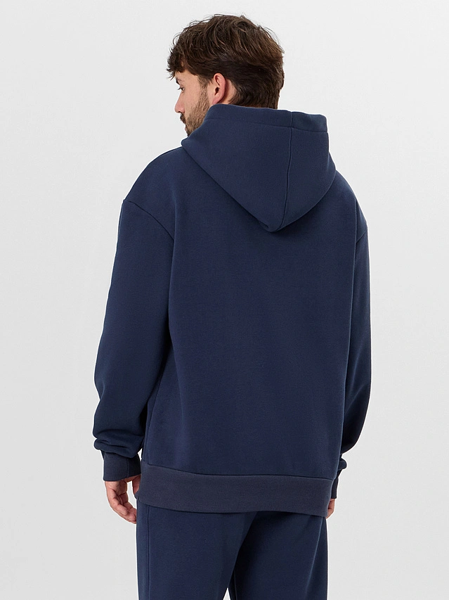 Худи мужское синее - 5