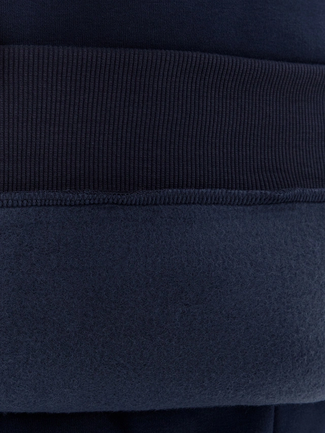 Худи мужское синее - 9