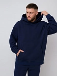 Худи мужское синее