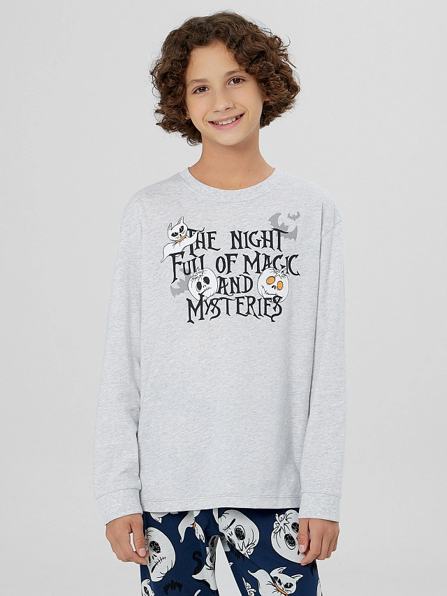 КОМПЛЕКТ ДЛЯ МАЛЬЧИКОВ (ЛОНГСЛИВ, БРЮКИ) - 4