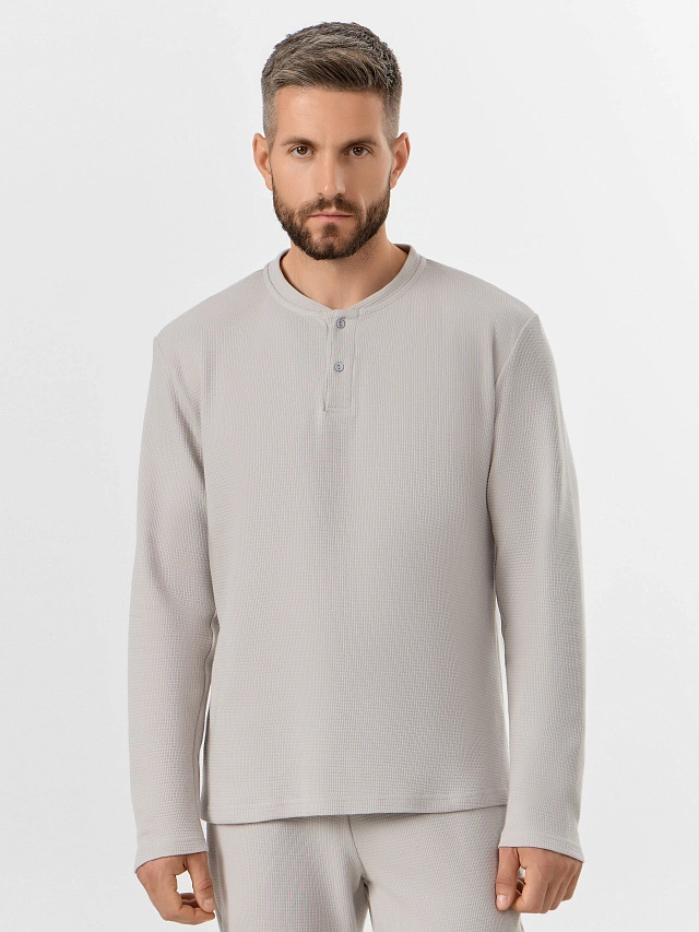 Комплект домашний мужской серый - 4