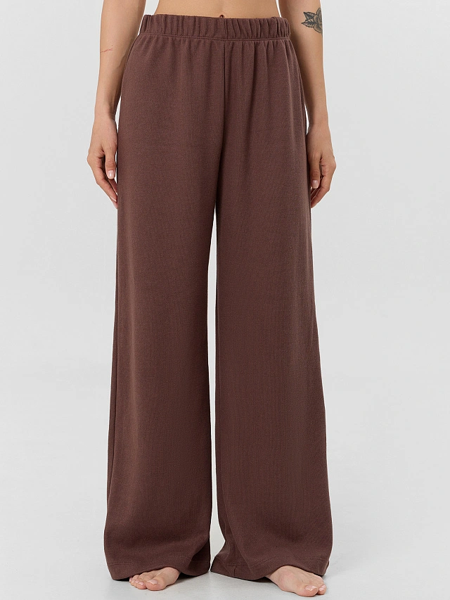 Комплект женский домашний коричневый - 5