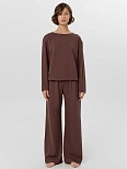 Комплект женский домашний коричневый